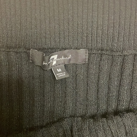 7 for all mankind sweater knit skirt - Picture 7 of 7